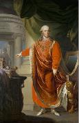 Emperor Leopold II in the regalia of the Donat, Johann Daniel